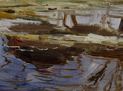 Фрагмент Зимняя сцена