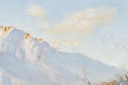 Фрагмент Зимняя сцена