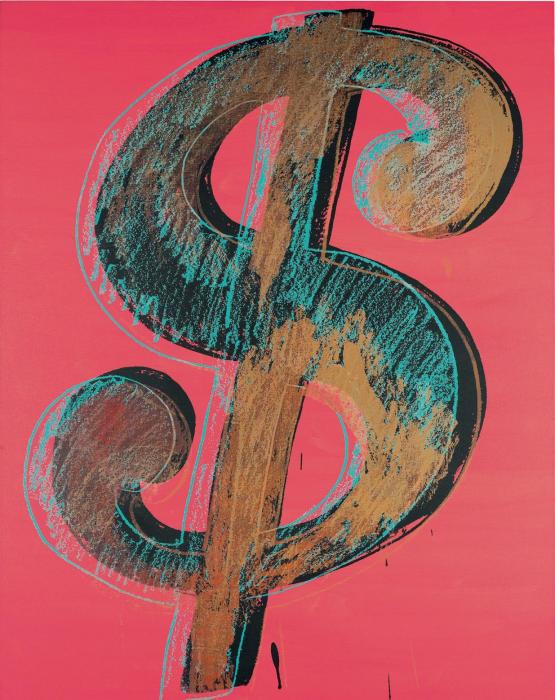 Dollar Sign ярко розовый