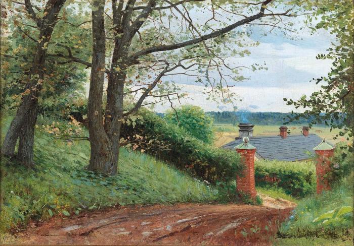 Дорога к усадьбе