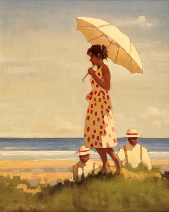 Girl and parasol