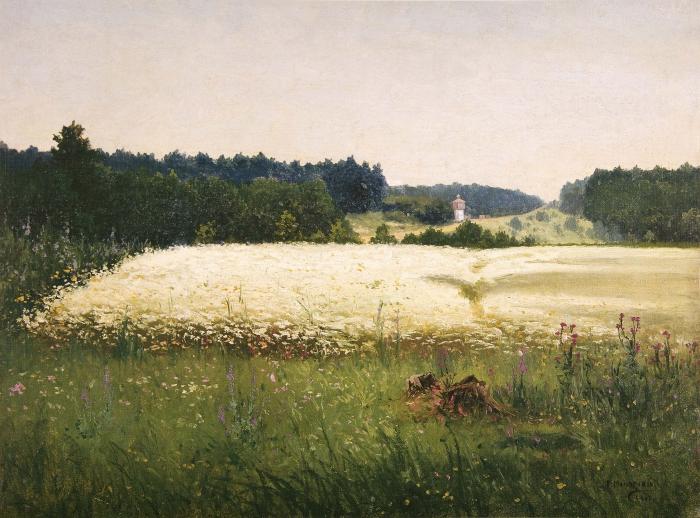 Гречиха в цвету. 1901.