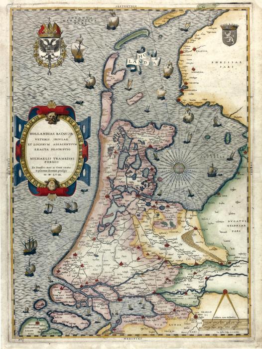 HOLLANDIAE BATAVOR UM VETERIS INSULAE