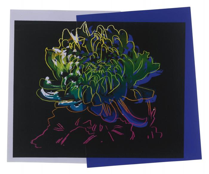 KIKU сине-голубой