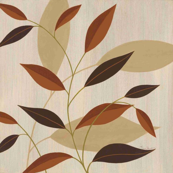 Композиция из веток с листьми 2