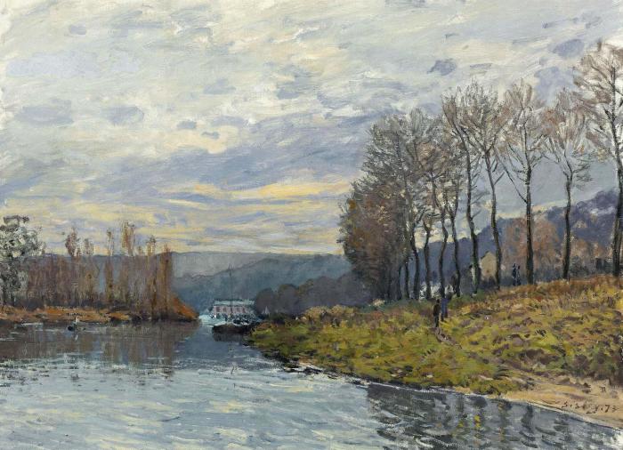 LA SEINE À BOUGIVAL