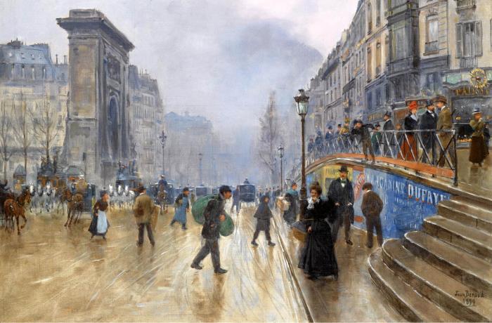 LE BOULEVARD SAINT-DENIS,PARIS