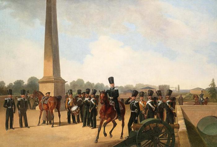 LIFEGUARDS ON CONSTABLE SQUARE, GATCHINA