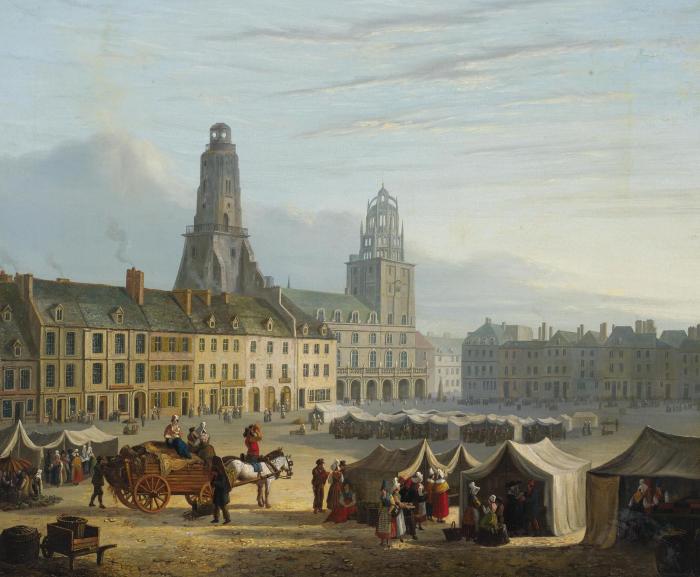 MARKET IN THE HAGUE