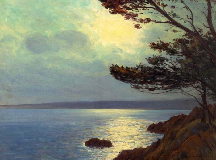 MOONLIGHT ON THE MEDITERRANEAN