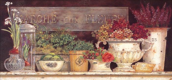 Натюрморт в сереневых тонах