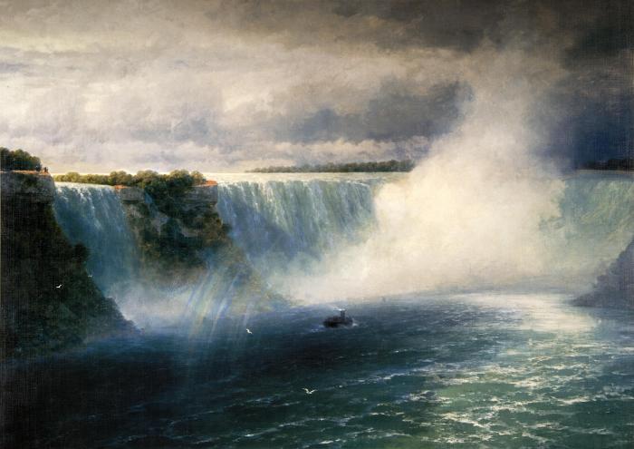 Ниагарский водопад. 1893.