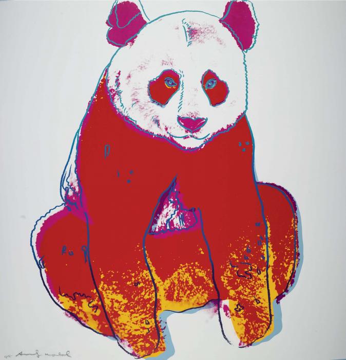 ПАНДА красная