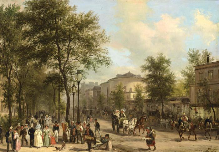 PARIS THE GRANDS BOULEVARDS