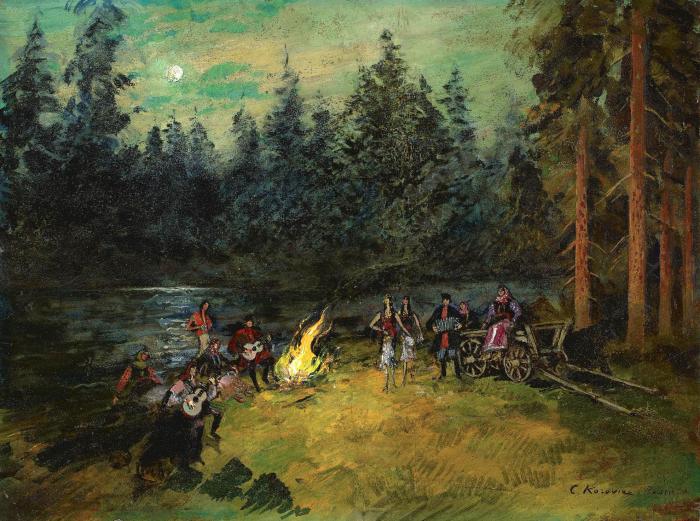 PARISIAN BOULEVARD BY NIGHT