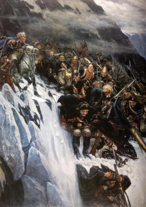Переход Суворова через Альпы в 1799г. 1899.