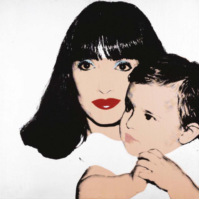 PORTRAIT OF BARBARA AND CLARY MOLAS на сером фонеKY