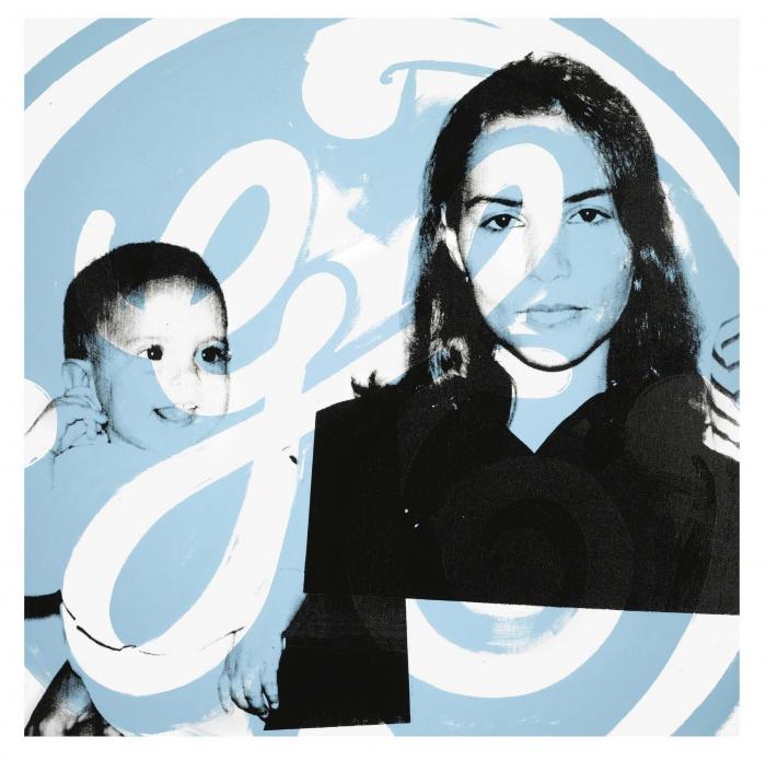 PORTRAIT OF TERESA AND ZENA SCHARF голубой