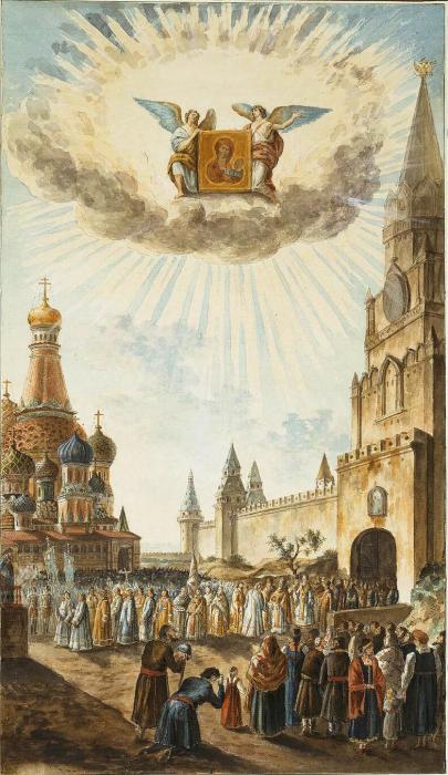 Праздник иконы Казанской Божьей Матери на Красной Площади