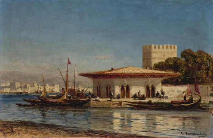 Причал в Синопе на берегу Чкрного моря