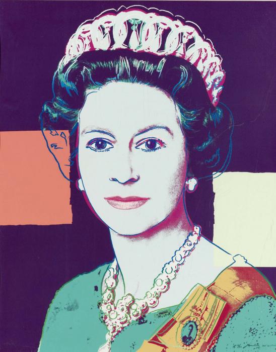 QUEEN ELIZABETH фиолетовый тон