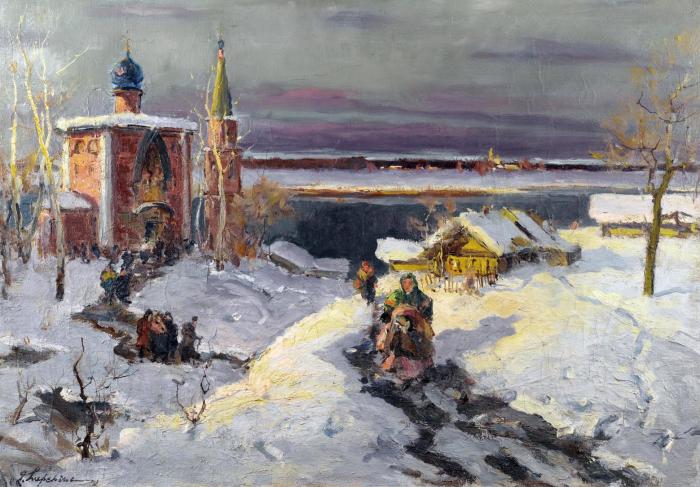 RETURNING FROM CHURCH