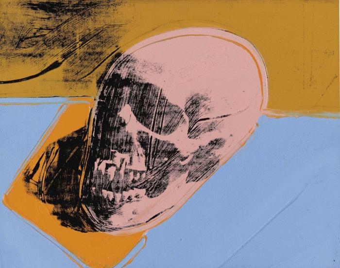 SKULLS на голубом