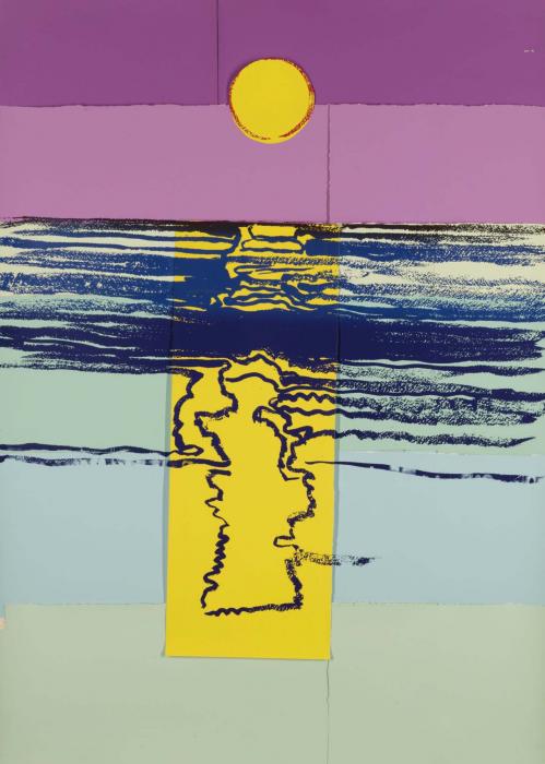 SPAGO SEE сереневый закат