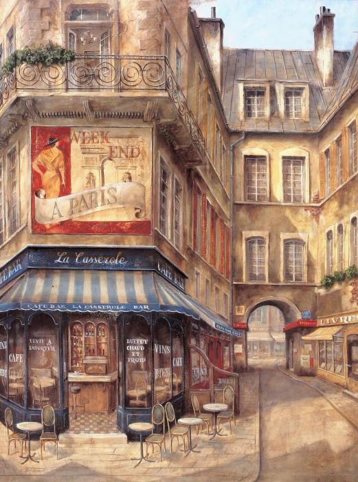 Старый горо "Уикенд в Париже II"