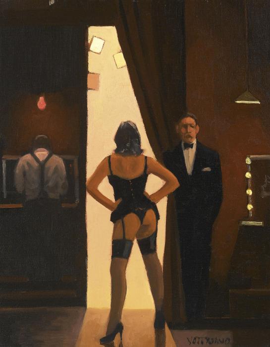 STUDY FOR LADY STRIPPER