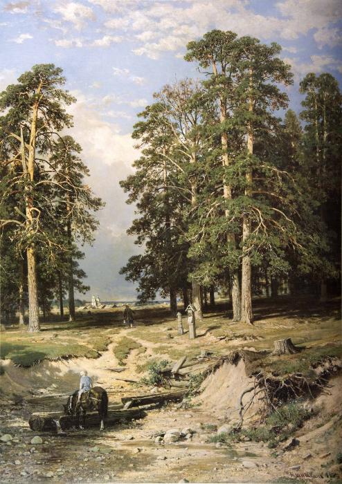 Святой ключ близ Елабуги. 1886.