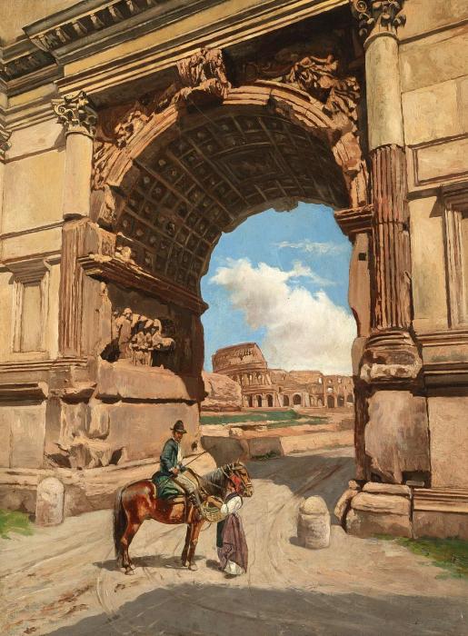 THE ARCH OF TITUS, ROME