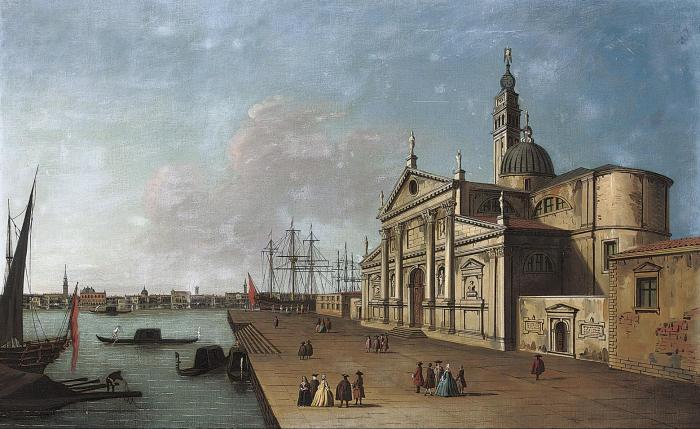 The Bacino Venice with San Giorgio Maggiore looking towards the Riva degli Schiavone