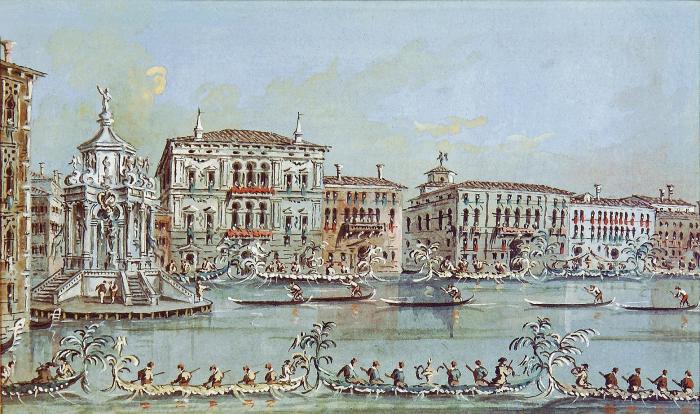 Veduta della Regatta