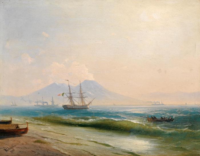 VIEW OF MOUNT VESUVIUS