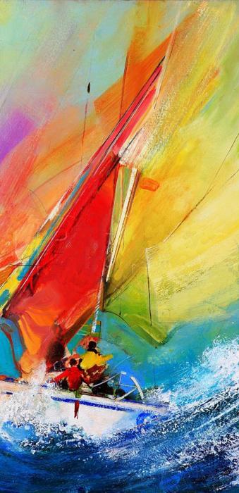 Яхтная гонка I II