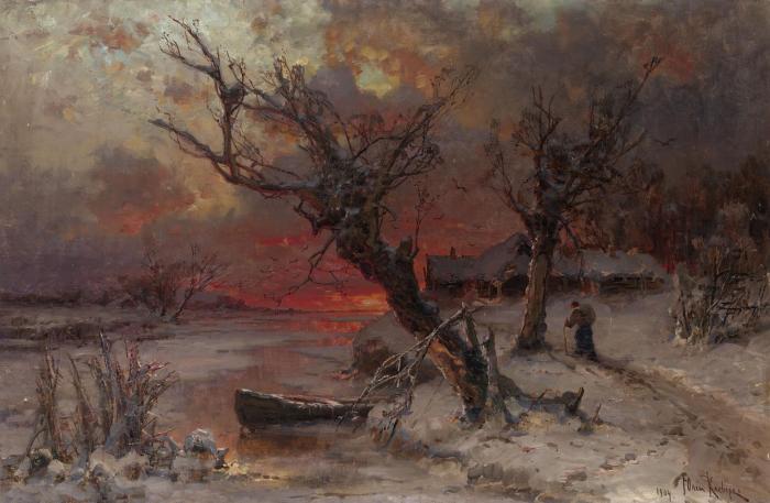 Зимний закат