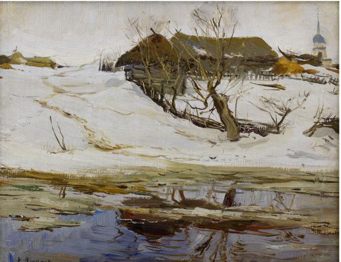 Зимняя сцена